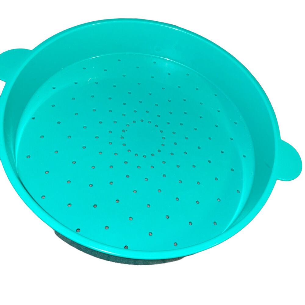 Tupperware Microsteamer Insert Replacement 3067A Green Microwave Rice Cooker - Picture 3 of 5